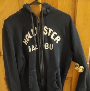Hollister Boys Zip Front Hoodie